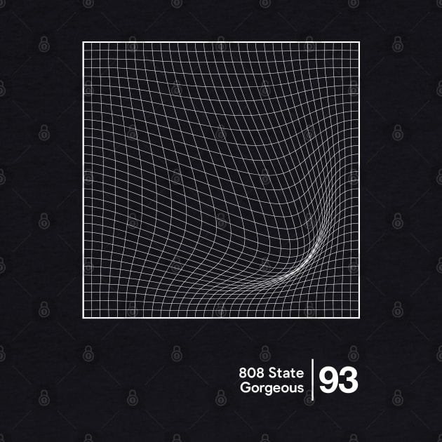 808 State / Minimalist Graphic Artwork Design by saudade